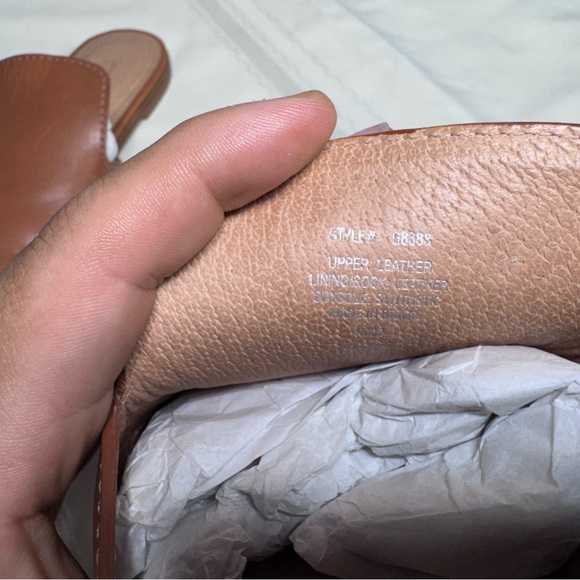 Madewell Brown Leather Mules - Picture 5 of 5